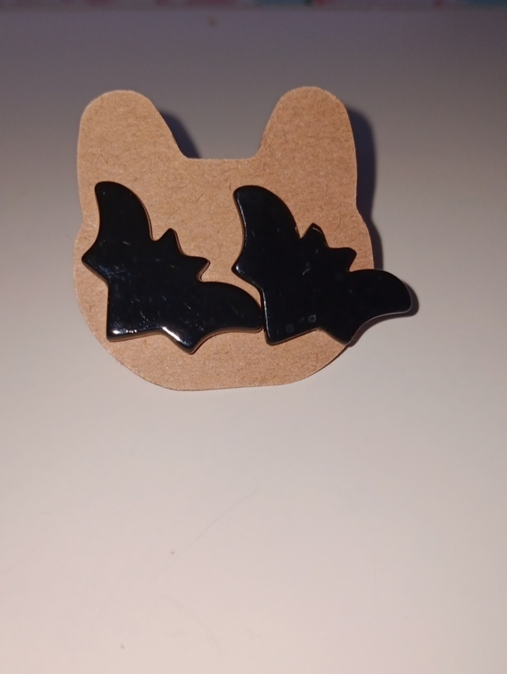 🎈4-$10🎈Black Bat Earrings New!